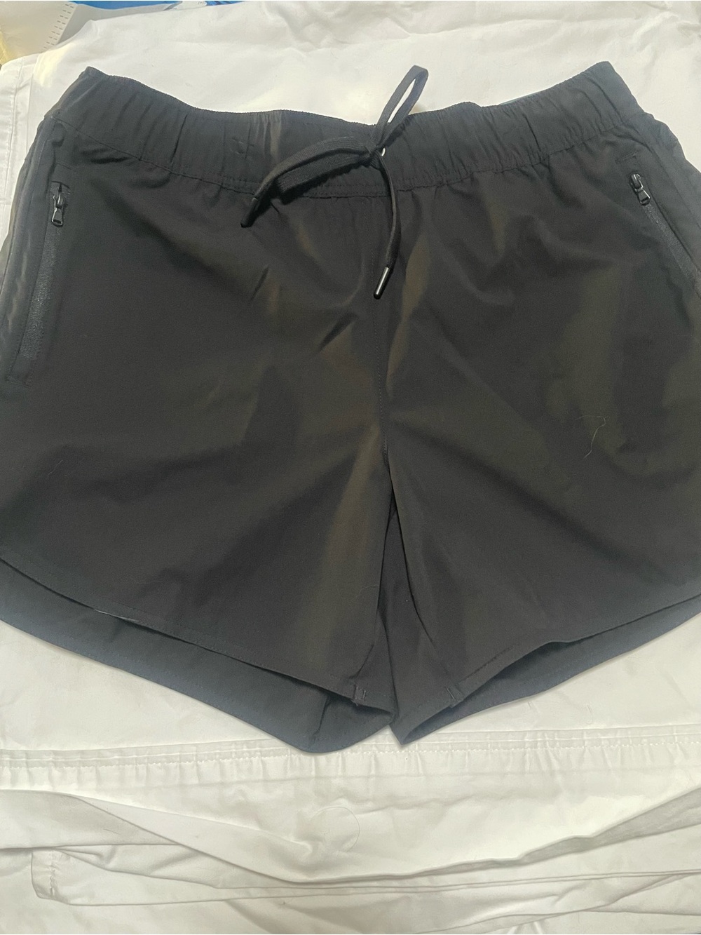 tek gear Black Mid-Rise Athletic Shorts